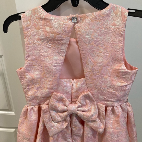 Bonnie Jean Jacquard Open Back Dress - Picture 5 of 7